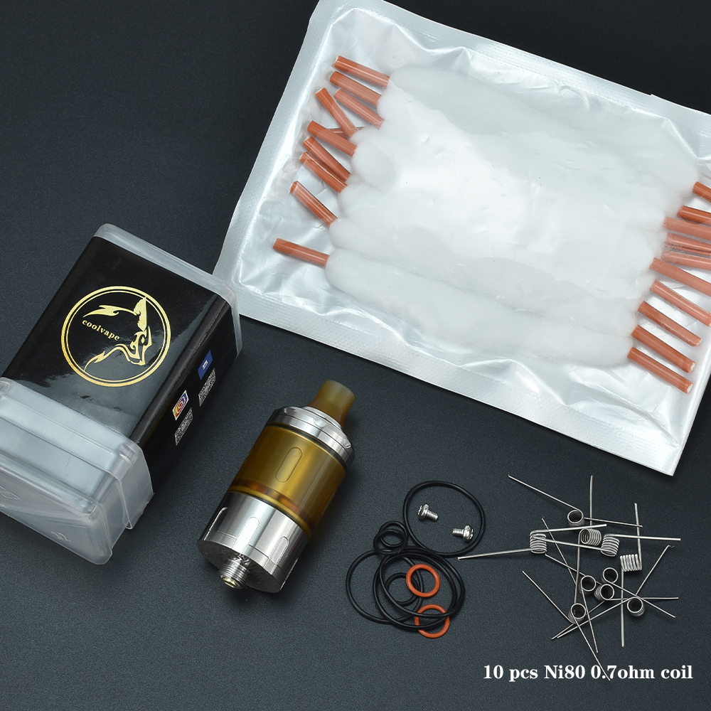 Vape Coil Replacement - Wolfcoolvape Hussar Gobby RTA tank vape