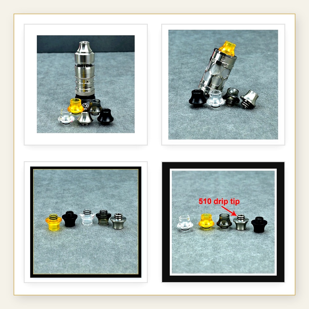 Drip Tip Resin - Taifun GT5, G4, GTR RTA için