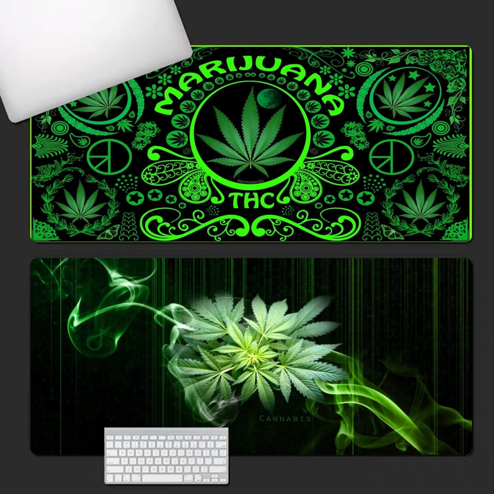 Weed Vaping Accessories - Komik sigara ot 420 Mousepad INS