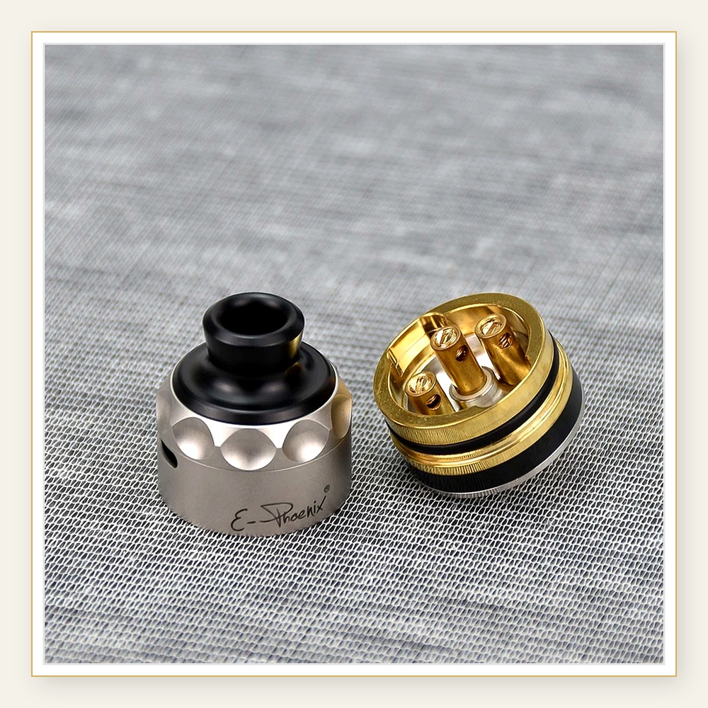 Vape Coil Replacement - E-Phoenix Resurrection V2 RDA 22.5mm Çift