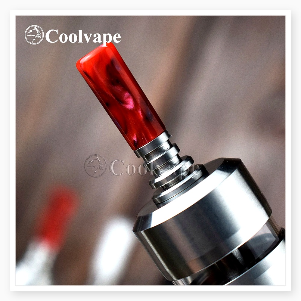 Drip Tip Resin - Dvarw MTL FL RTA, Flash-e-Vapor V4.5S+,