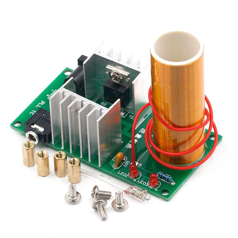 Coil Building Kit - Mini Tesla Bobini DIY Elektronik Kiti