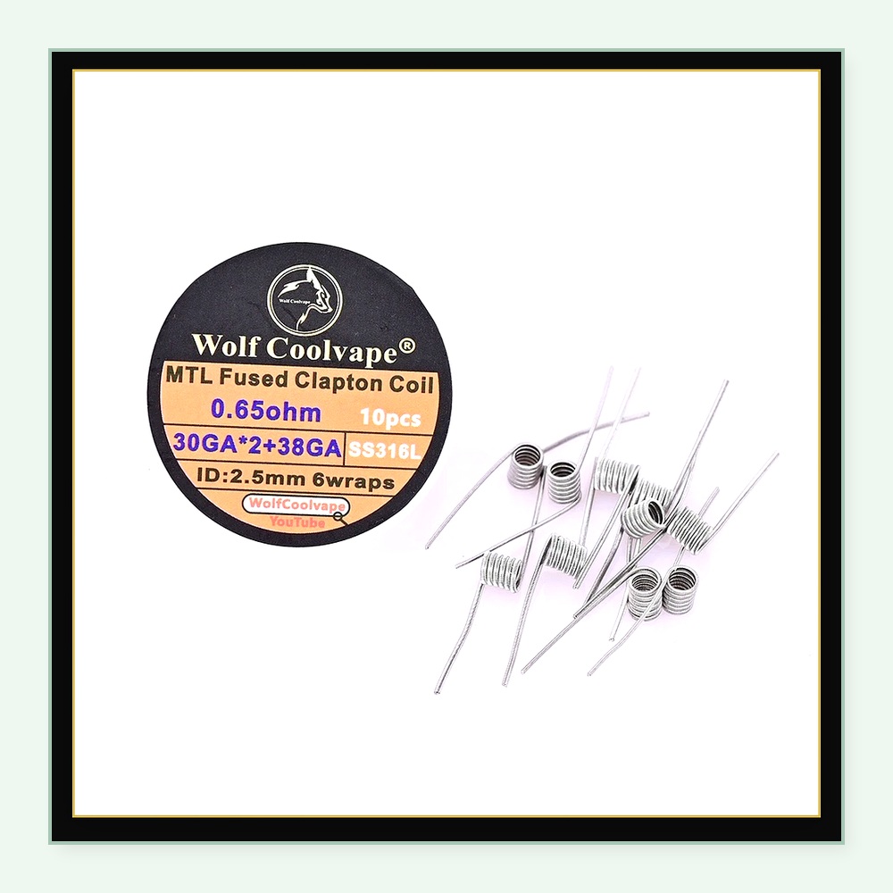 10 adet Wolfcoolvape MTL Fused - Vape Coil Replacement incelemesi ve fiyatı