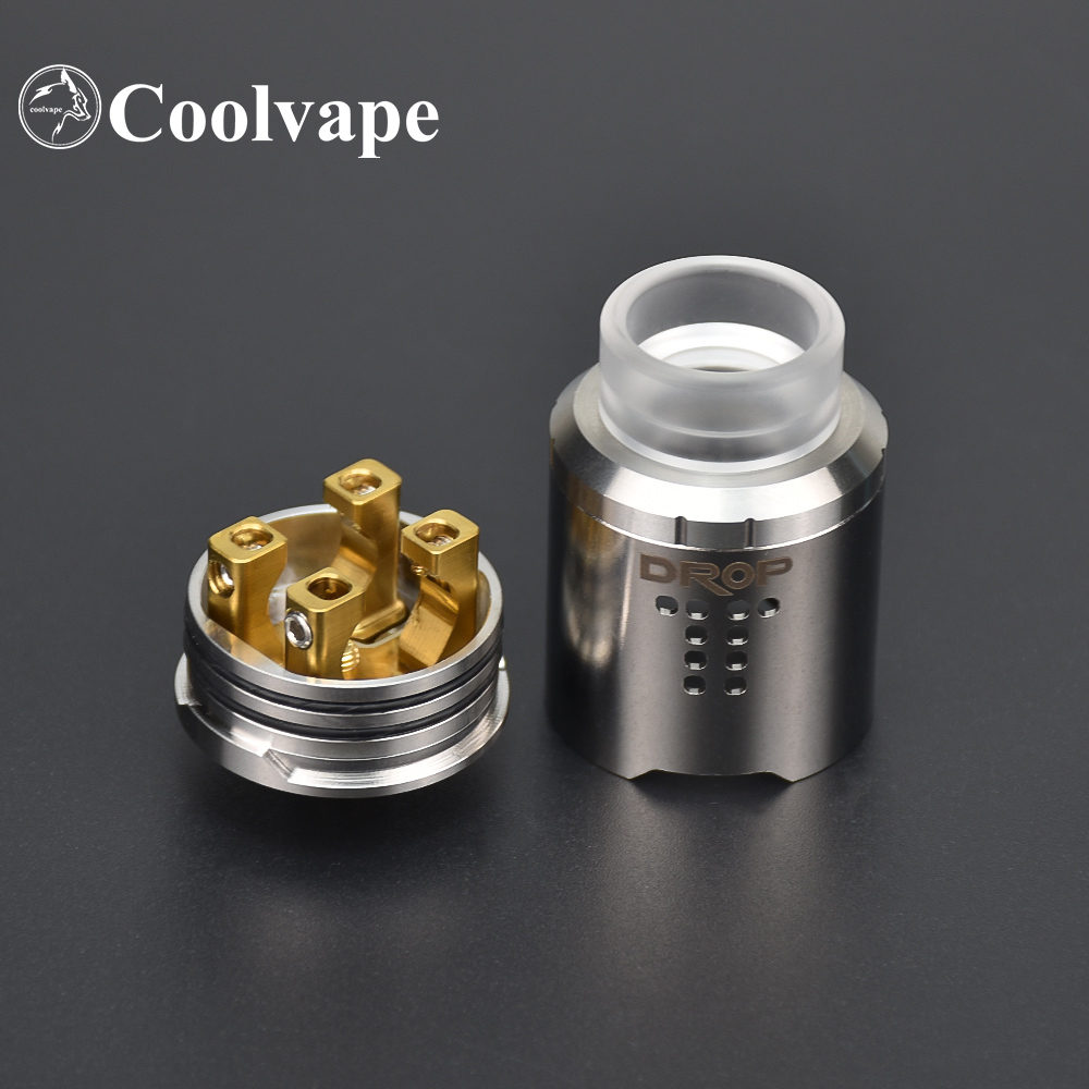 Wolfcoolvape Drop RDA 24mm vap - Rda Atomizer Deck incelemesi ve fiyatı
