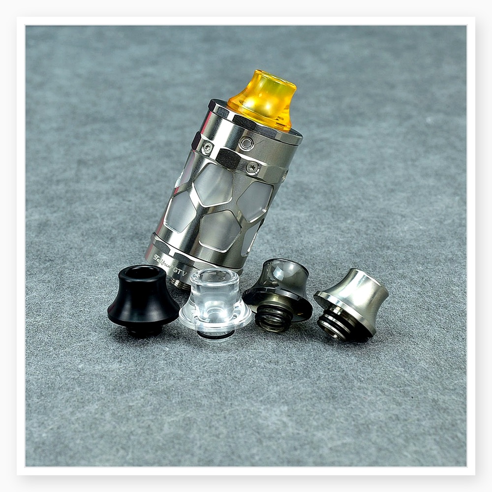 Taifun GT5, G4, GTR RTA için R - Drip Tip Resin incelemesi ve fiyatı