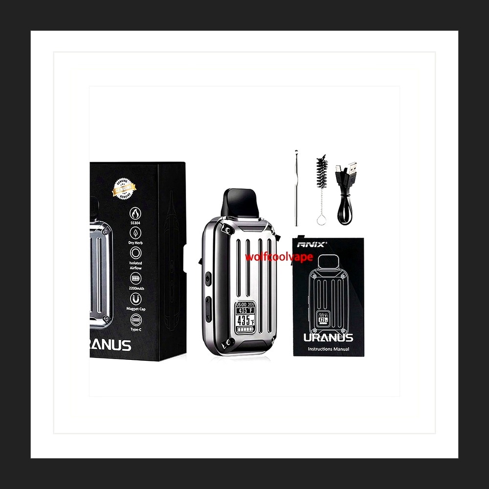 Wolfcoolvape ANIX Uranus Kuru  - Dry Herb Vaping Accessories incelemesi ve fiyatı