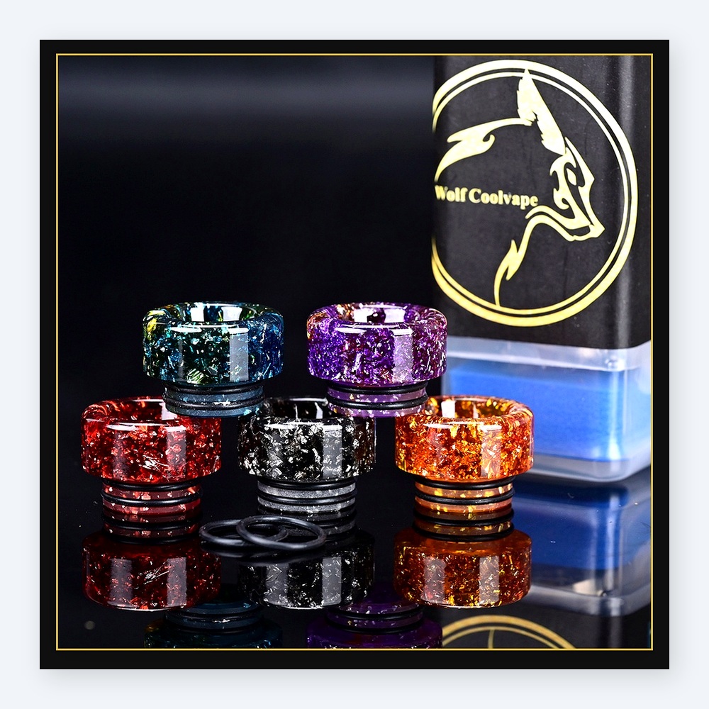 5 adet Wolfcoolvape 810 Drip T - Drip Tip Resin incelemesi ve fiyatı