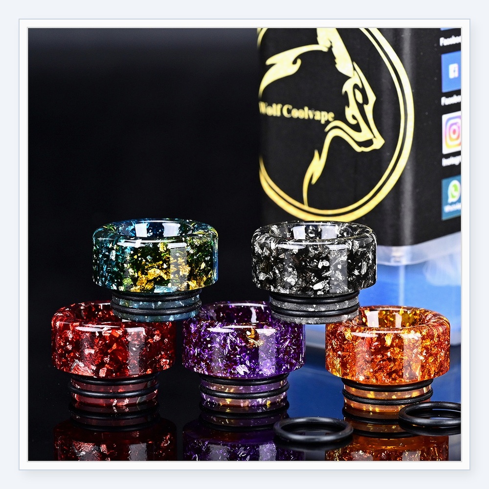 5 adet Wolfcoolvape 810 Drip T - Drip Tip Resin incelemesi ve fiyatı