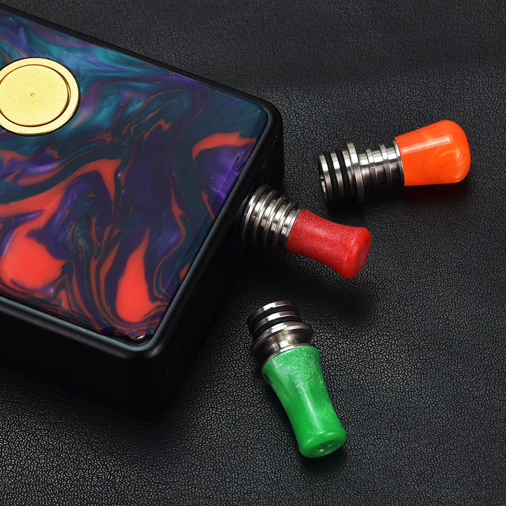 WOLFCOOLVAPE tasarım rda tank  - Drip Tip Resin incelemesi ve fiyatı