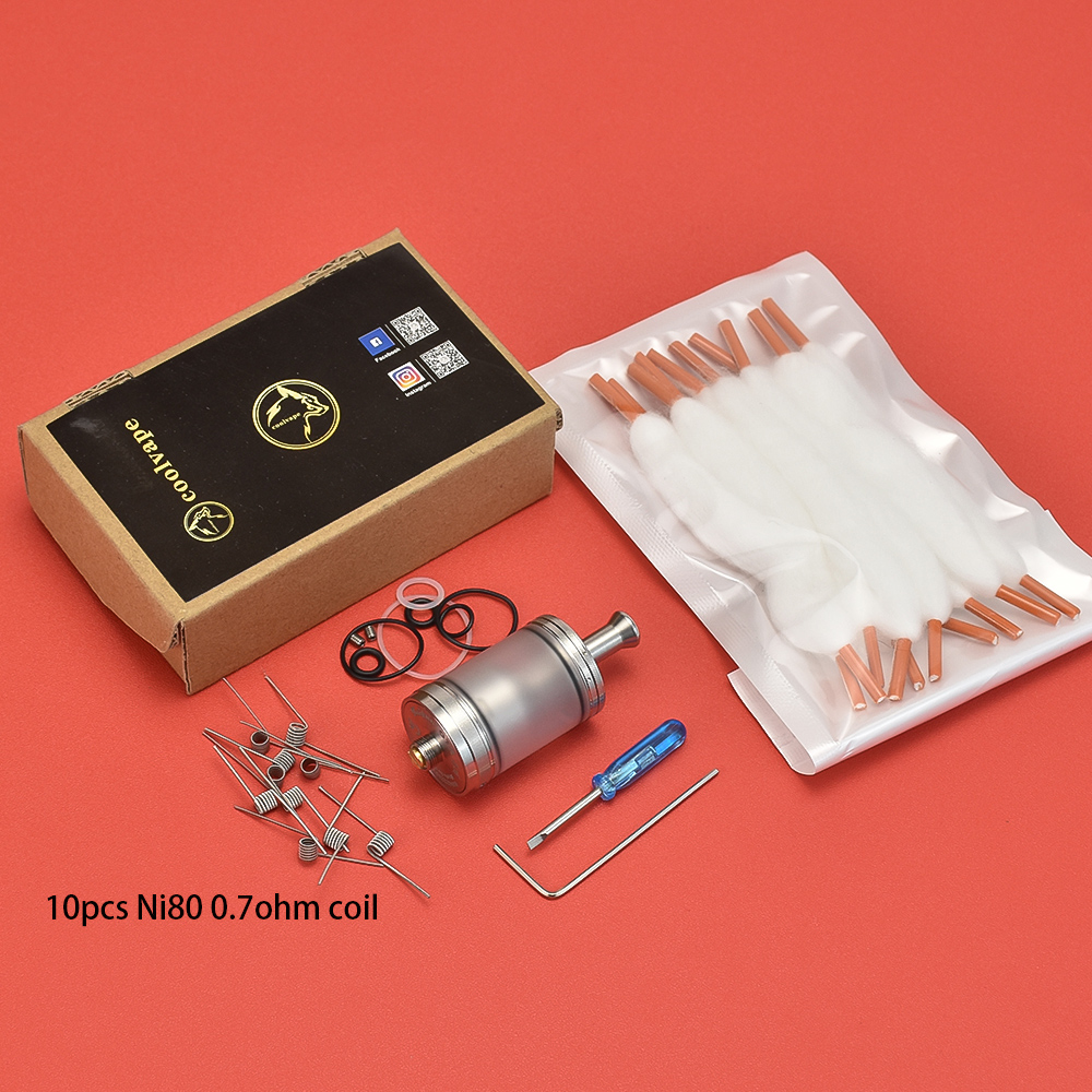 Taifun GTR RTA 23mm MTL tek bo - Vape Coil Replacement incelemesi ve fiyatı