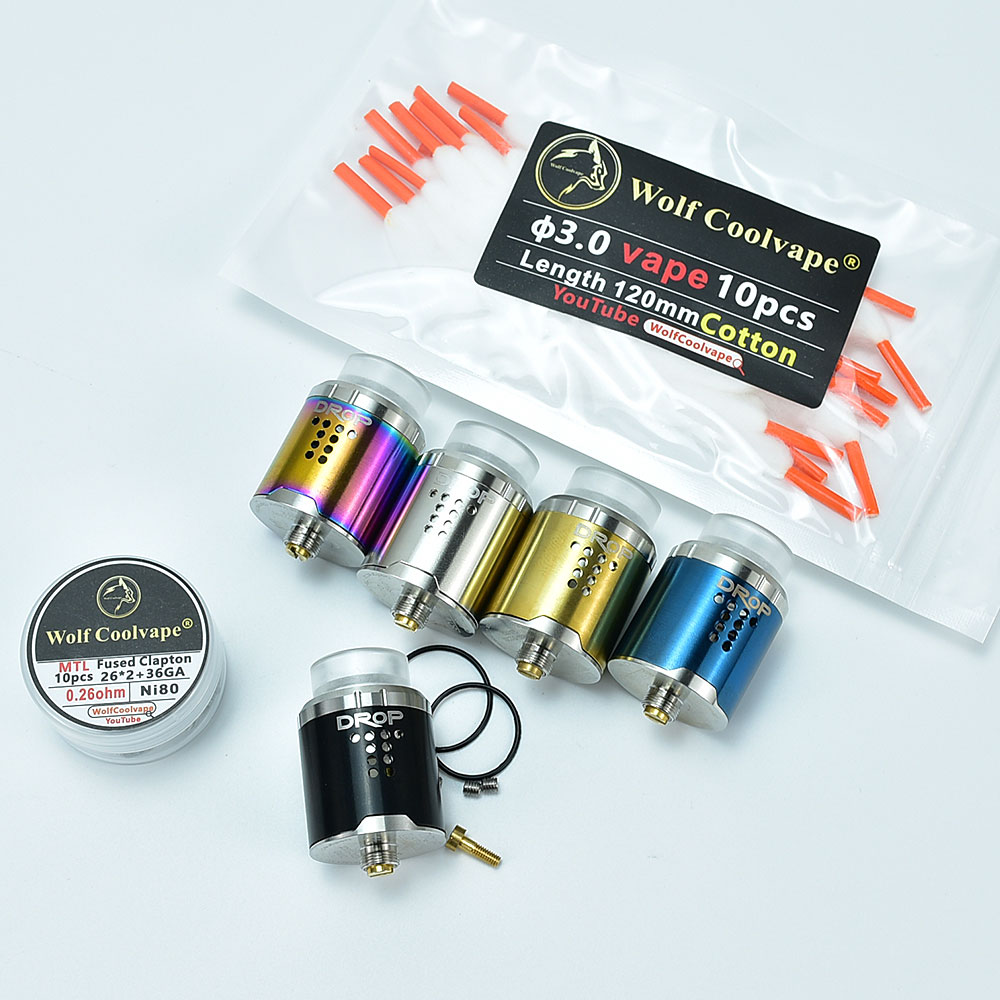 24mm DROP RDA Tank Atomizer -  - Vape Coil Replacement incelemesi ve fiyatı