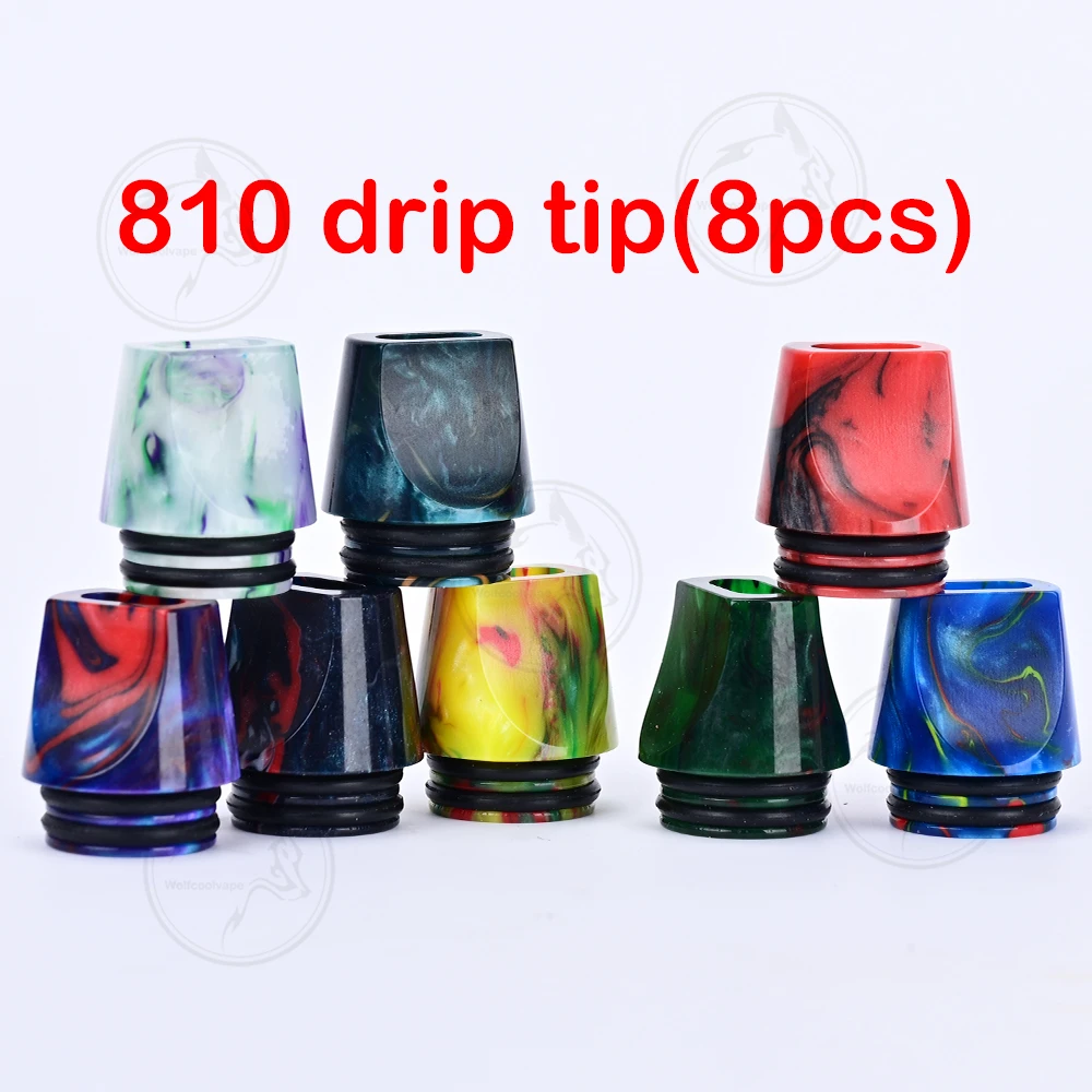 8 adet Wolfcoolvape Atomizer 8 - Drip Tip Resin incelemesi ve fiyatı
