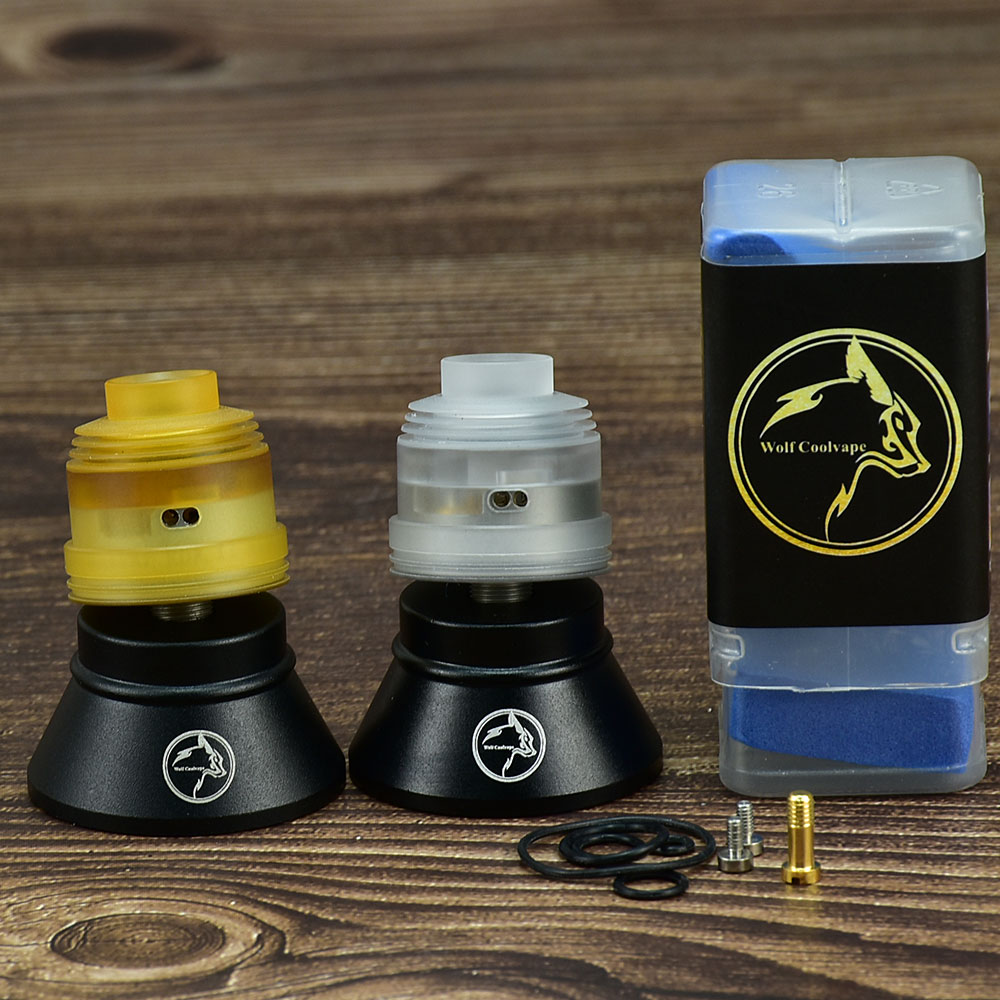 Wolfcoolvape Hussar V2 RDA Tan - Rda Atomizer Deck incelemesi ve fiyatı
