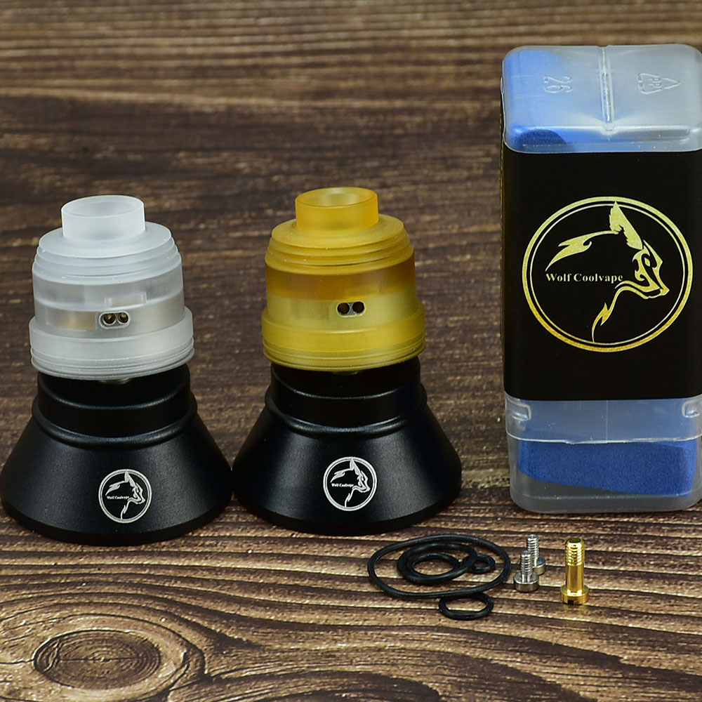 Wolfcoolvape Hussar V2 RDA Tan - Rda Atomizer Deck incelemesi ve fiyatı