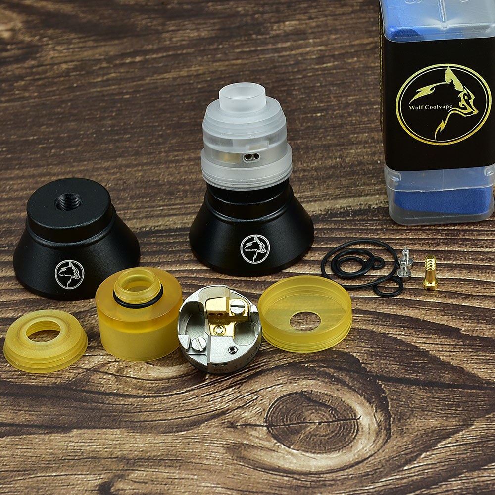 Wolfcoolvape Hussar V2 RDA Tan - Rda Atomizer Deck incelemesi ve fiyatı