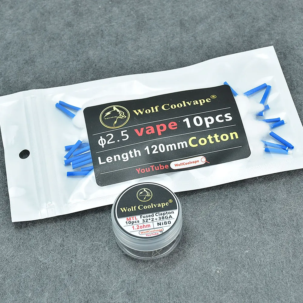 Wolfcoolvape NI80 Önceden Yapı - Vape Coil Replacement incelemesi ve fiyatı